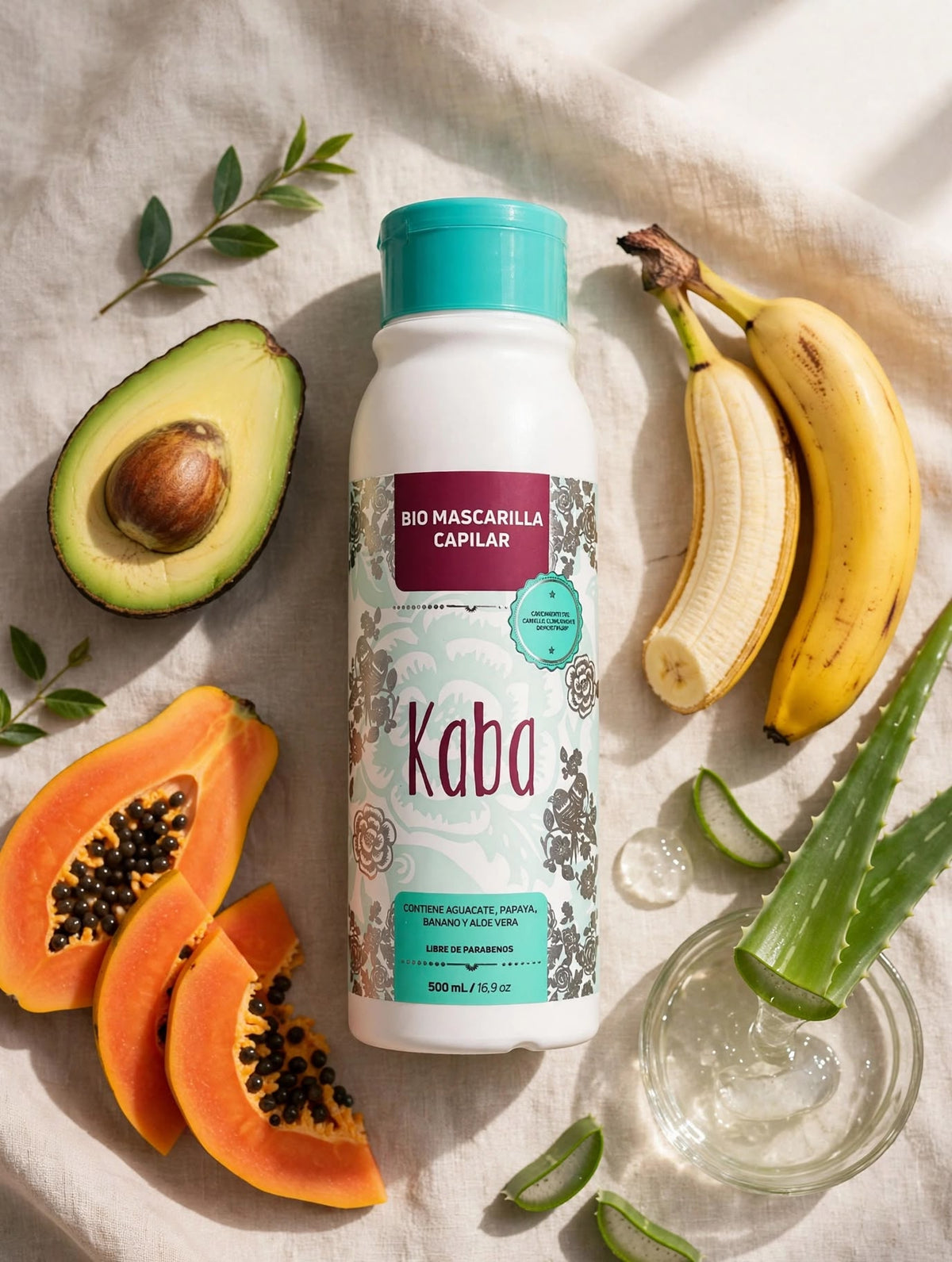 KABA - BIO MASCARILLA CAPILAR - 500 ML